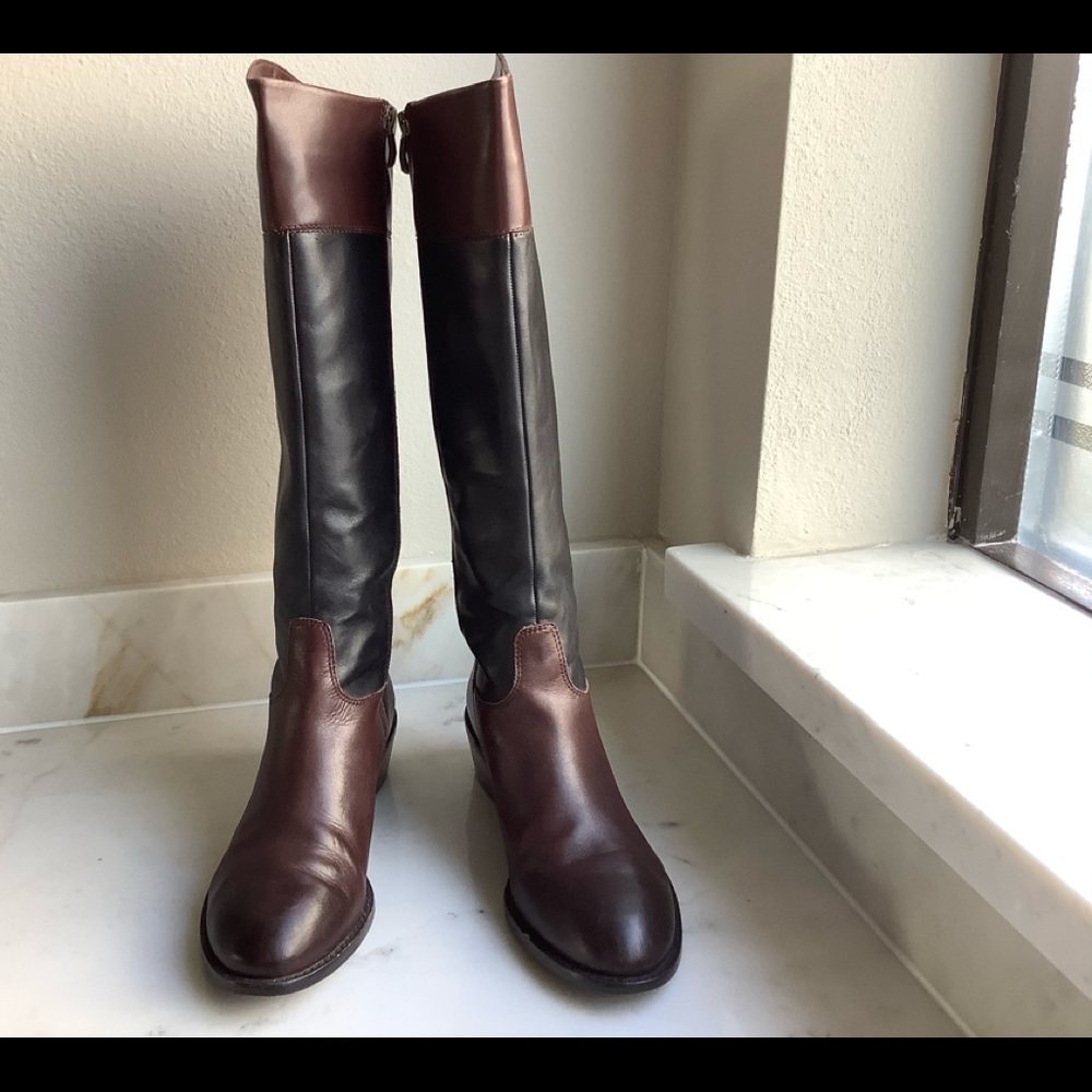 Vince Camuto Leather Riding Boots size 8.5